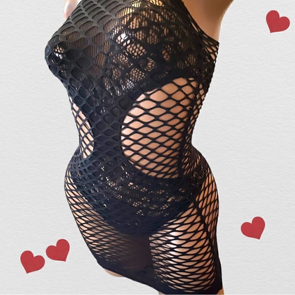 2-piece 🔥 Stringy Black Top/Bodysuit - Sexy Always Custom Set 🔥New